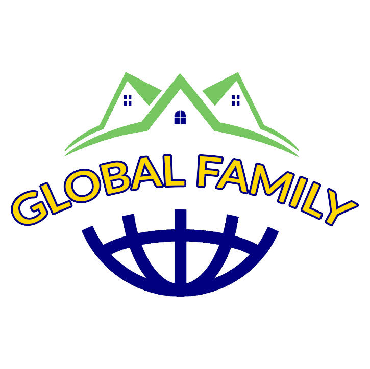 Global Family real estate agent logo